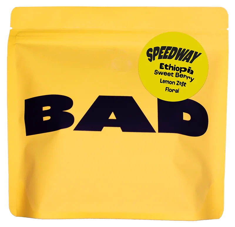 speedway • ethiopia chelbesa • single origin coffee by bad coffee