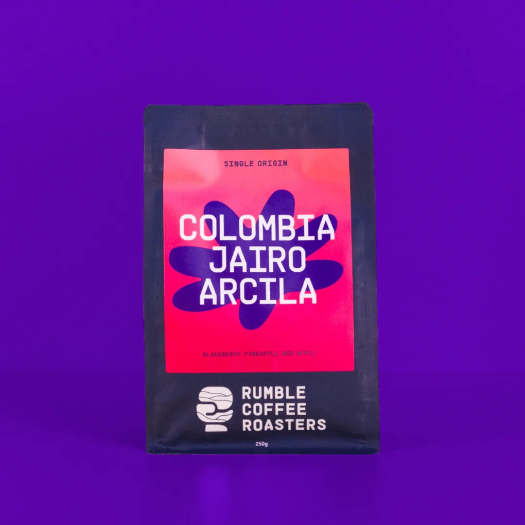 colombia jairo arcila espresso coffee by rumble coffee roasters hq - local pickup only