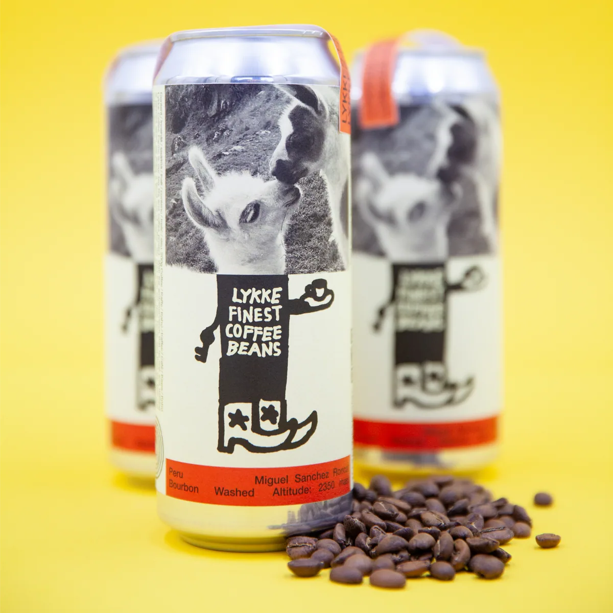 2 lykke cans - miguel sánchez roncal (save 20%) coffee by lykke kaffegårdar