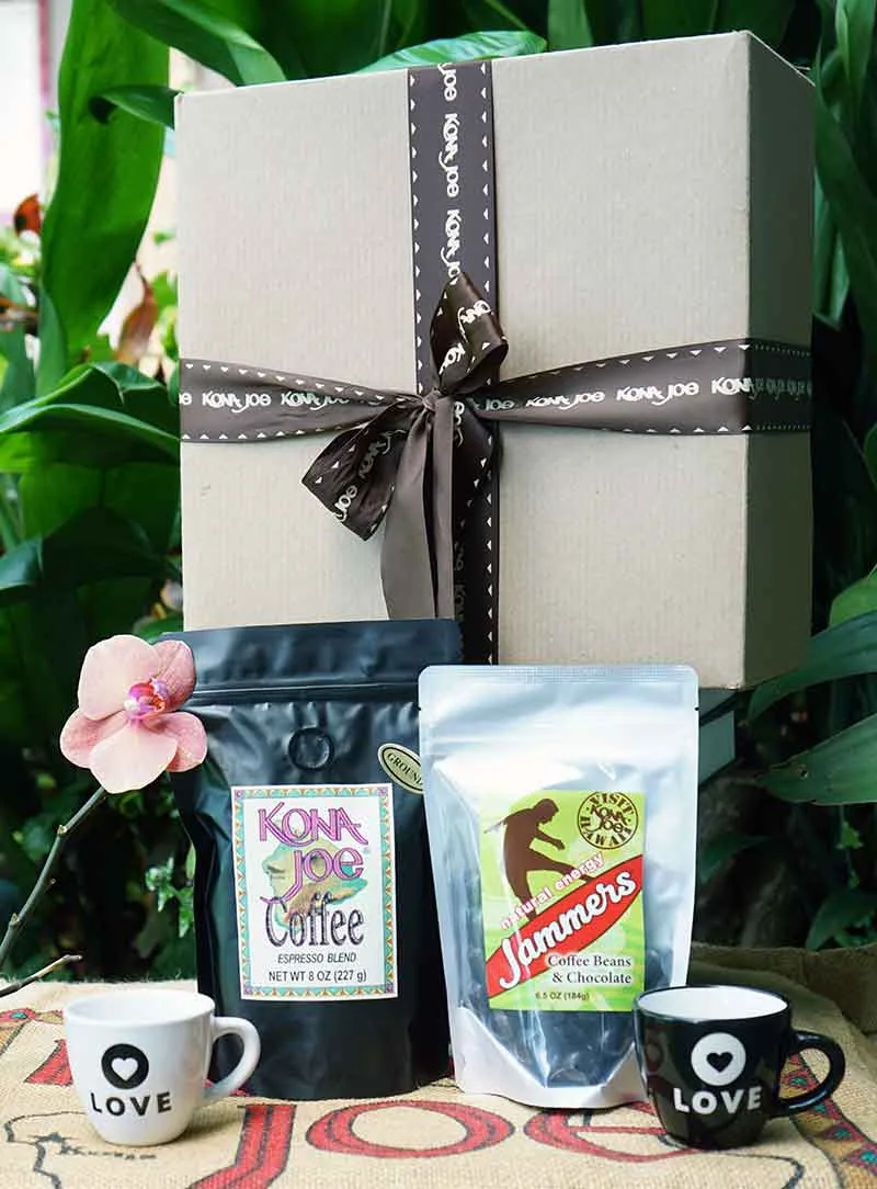 espresso lover's gift box coffee by kona joe coffee llc