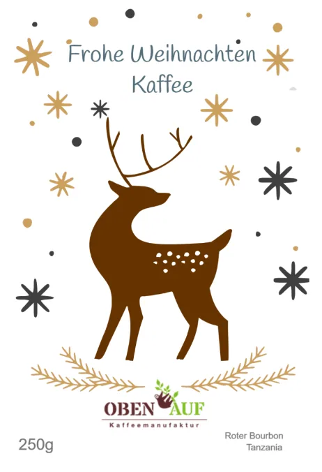 winter kaffee ‘hirsch’ edition (filterkaffee) coffee by obenauf kaffeemanufaktur gmbh (rösterei & kaffeemaschinen vertrieb + reparatur)