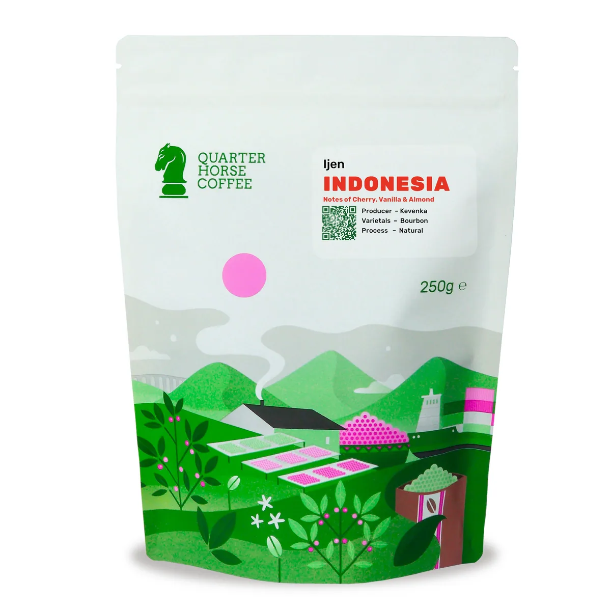 ijen coffee by quarter horse coffee roasters