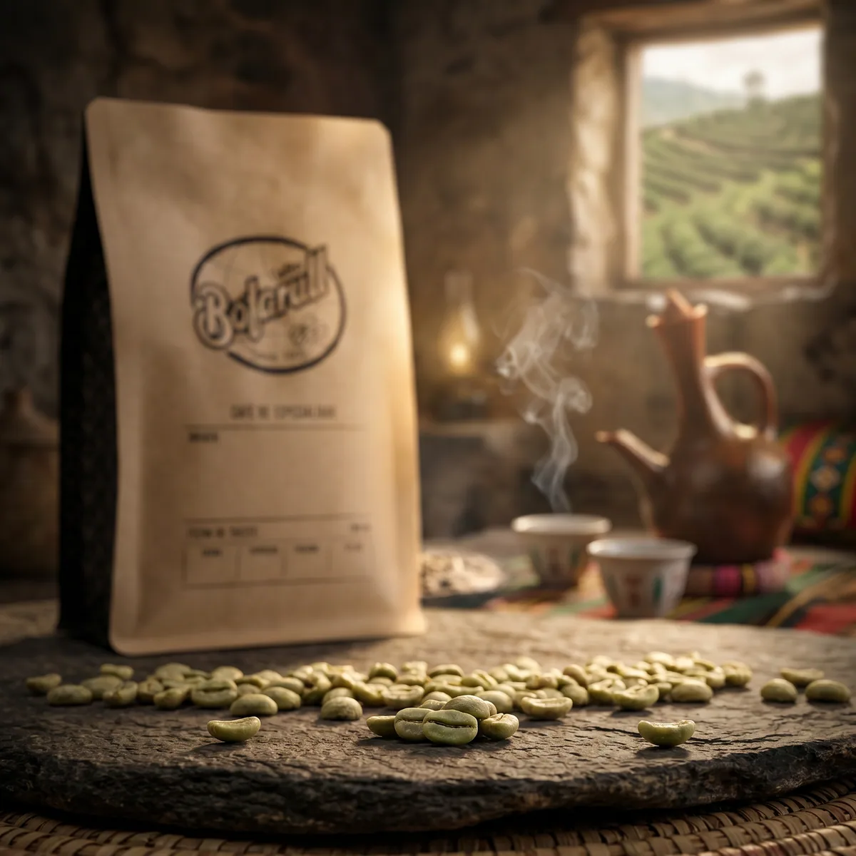 café verde etiopía mocca sidamo coffee by cafès bofarull - café de especialidad
