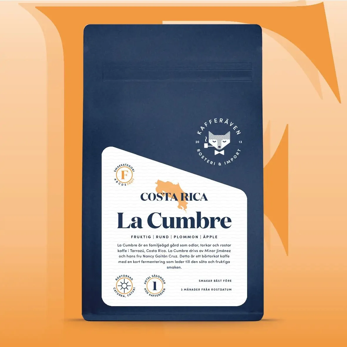 la cumbre - kaffe från costa rica coffee by kafferäven