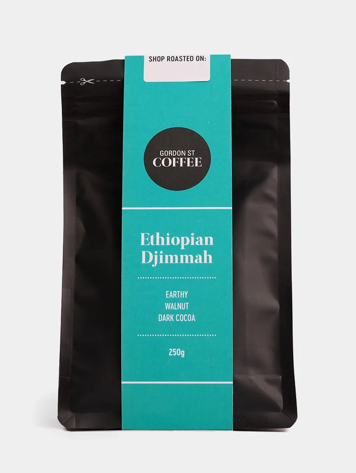 ethiopian djimmah coffee by gordon street coffee