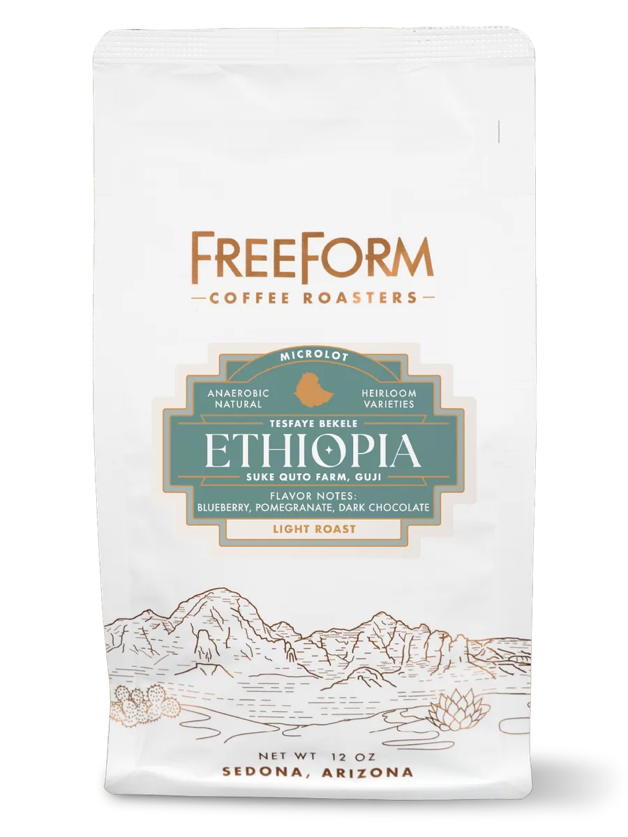ethiopia - suke quto anaerobic natural coffee by freeform coffee roasters