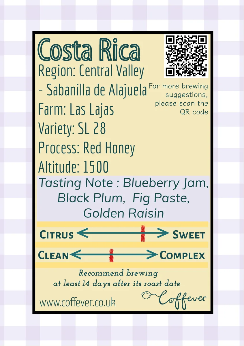 las lajas costa rica coffee by coffever coffee roastery