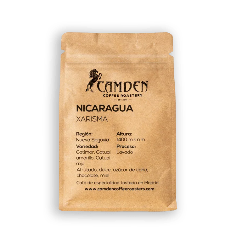 nicaragua – xarisma coffee by camden coffee roasters (velilla de san antonio) - café de especialidad | specialty coffee madrid