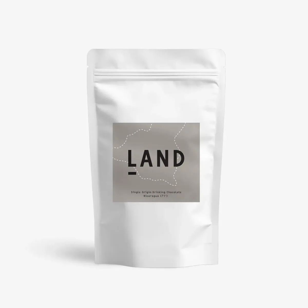 land drinking chocolate - pouch coffee by origin coffee (charlotte road)