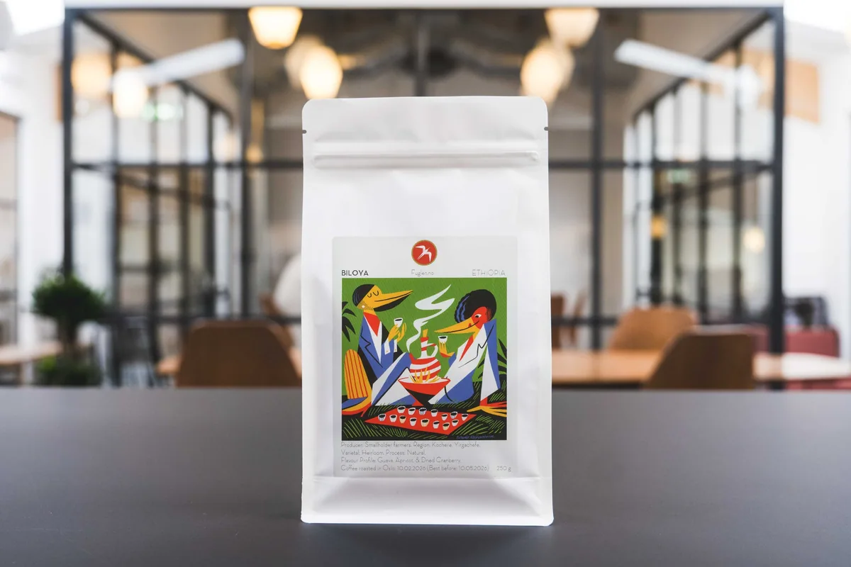biloya / natural / ethiopia / 250g coffee by fuglen coffee roasters
