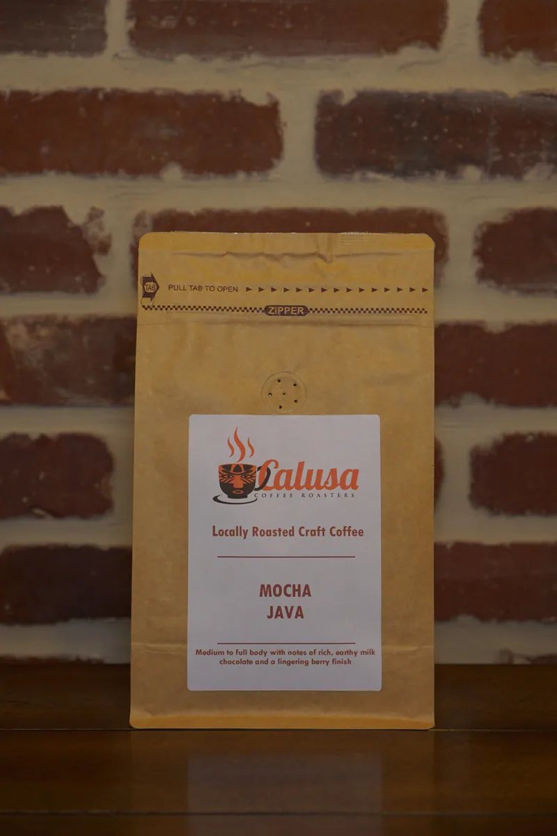 mocha java coffee by calusa coffee roasters