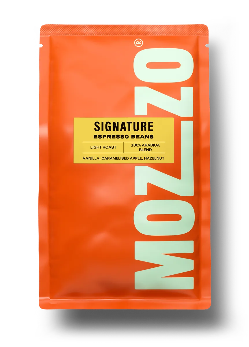 signature espresso coffee by mozzo coffee