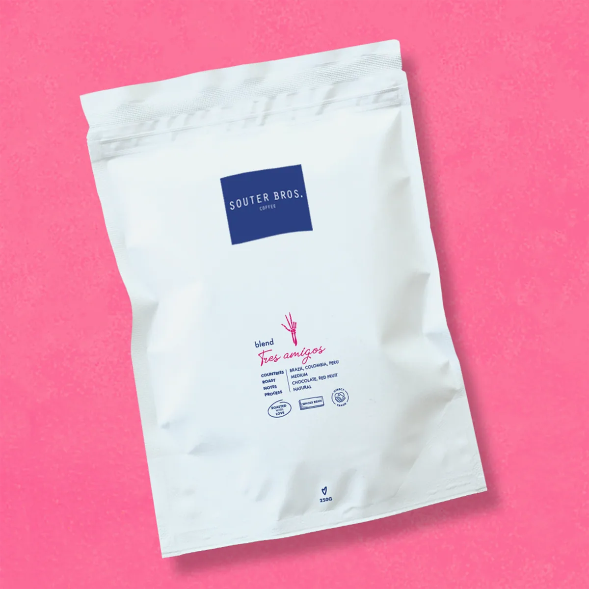 tres amigos blend — chocolate, cherry & citrus | brazil, colombia & peru | souter bros. coffee by souter bros.