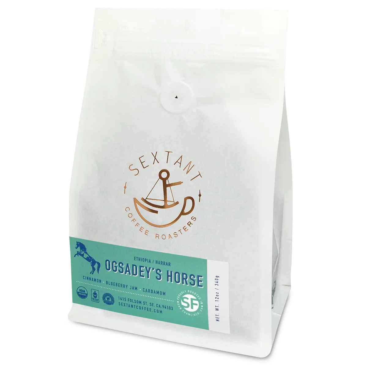 ogsadey's horse - harrar ethiopia coffee coffee by sextant coffee roasters
