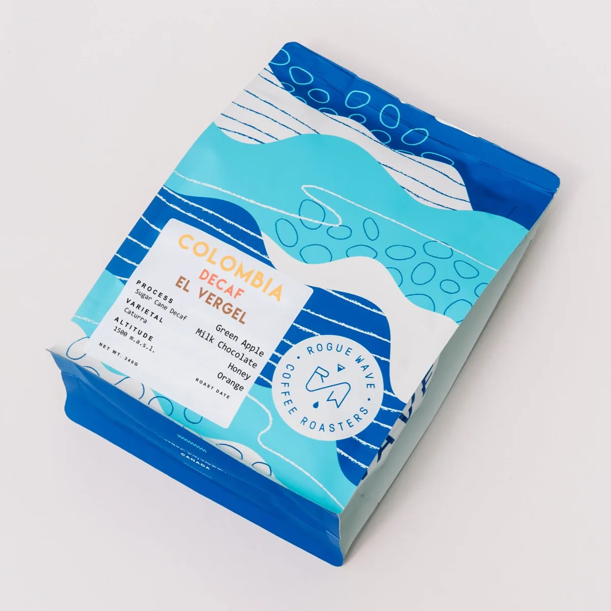 colombia - el vergel decaf - archived coffee by rogue wave coffee