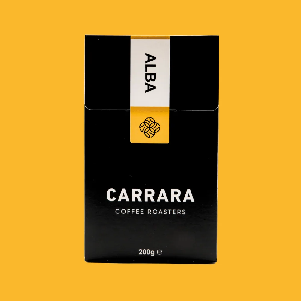 alba - medium roast coffee by carrara coffee roasters