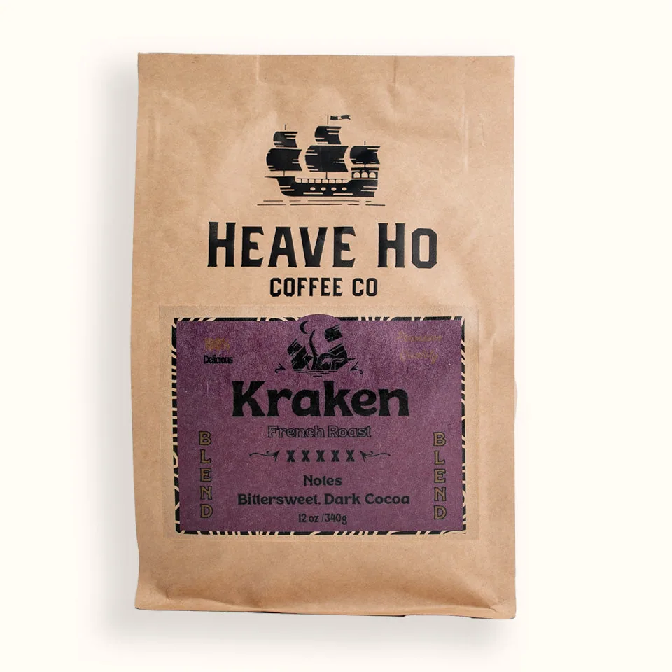 cold brew ( french roast) coffee by heave ho coffee co roaster