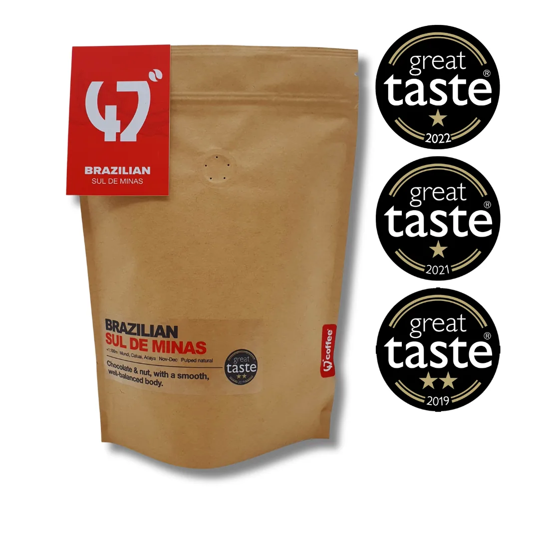brazilian - sul de minas coffee by 47 degrees coffee
