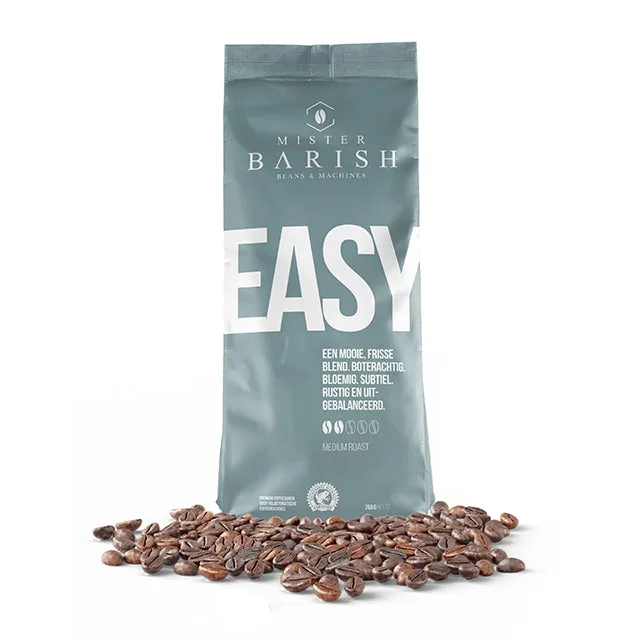 easy - mister barish - koffiebonen - 10 x 750gr coffee by mister barish beans & machines