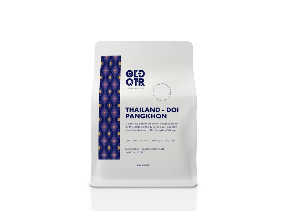thailand - doi pangkhon (espresso) coffee by old quarter coffee merchants - southport