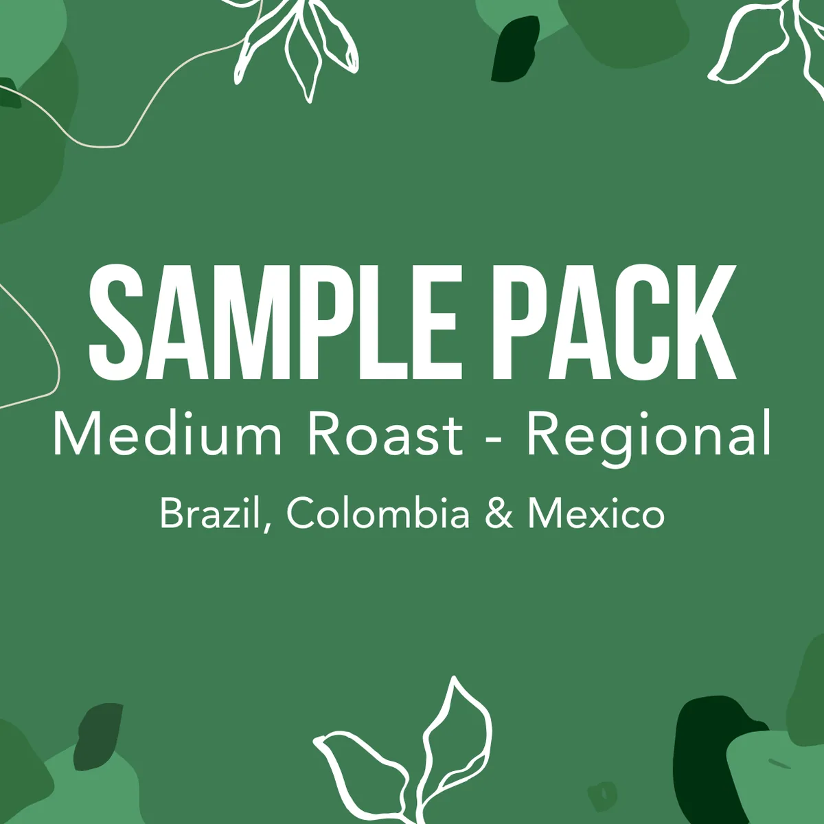 sample tasting pack - medium roast origins coffee by excelso coffee