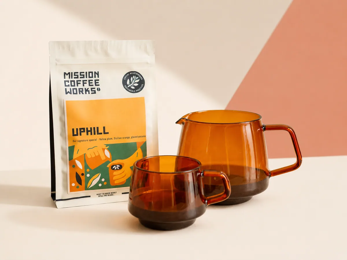 uphill coffee by mission coffee works
