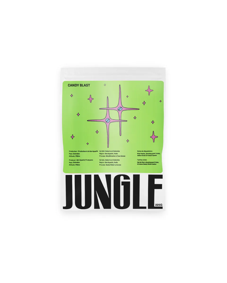 candy blast coffee by jungle livraison café