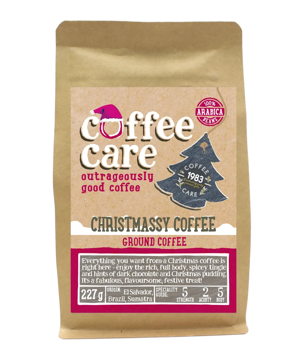 christmassy ground coffee coffee by coffee care (n.c.) ltd