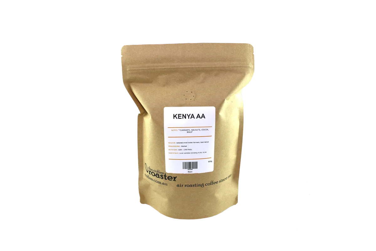 kenya aa coffee by the coffee roaster