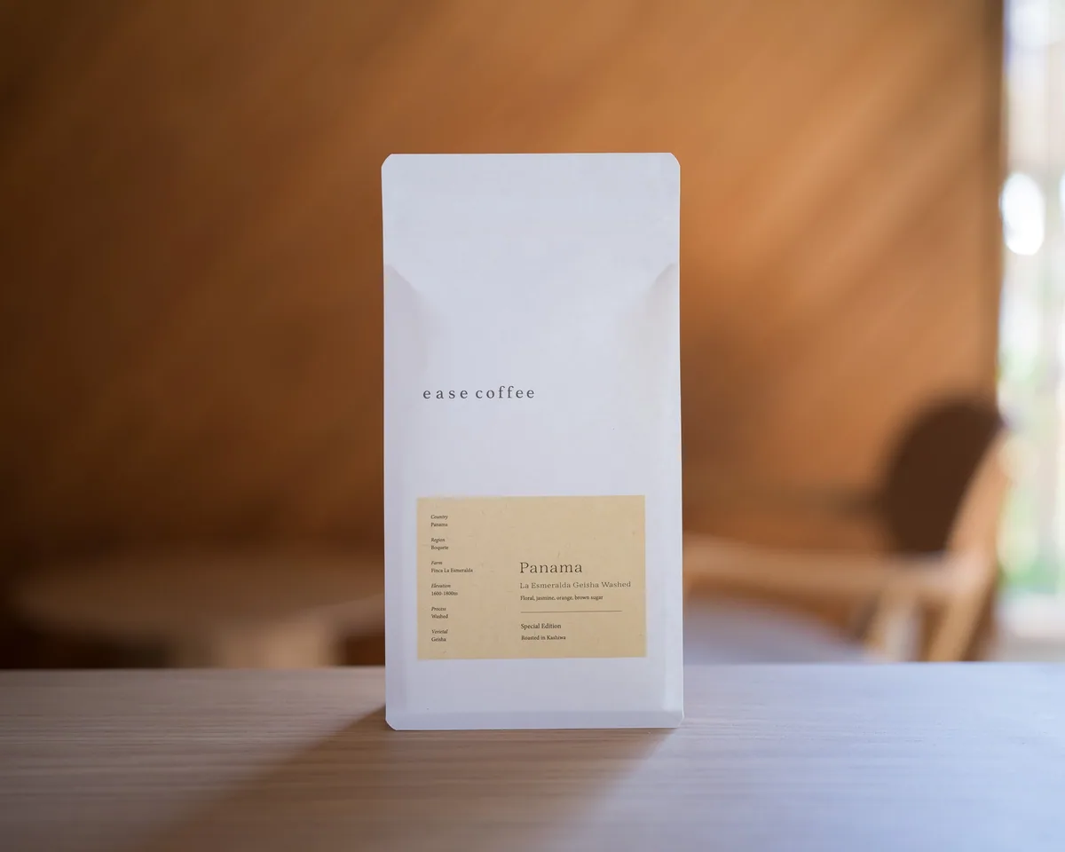 panama la esmeralda geisha washed 浅煎り - panama coffee by easecoffee