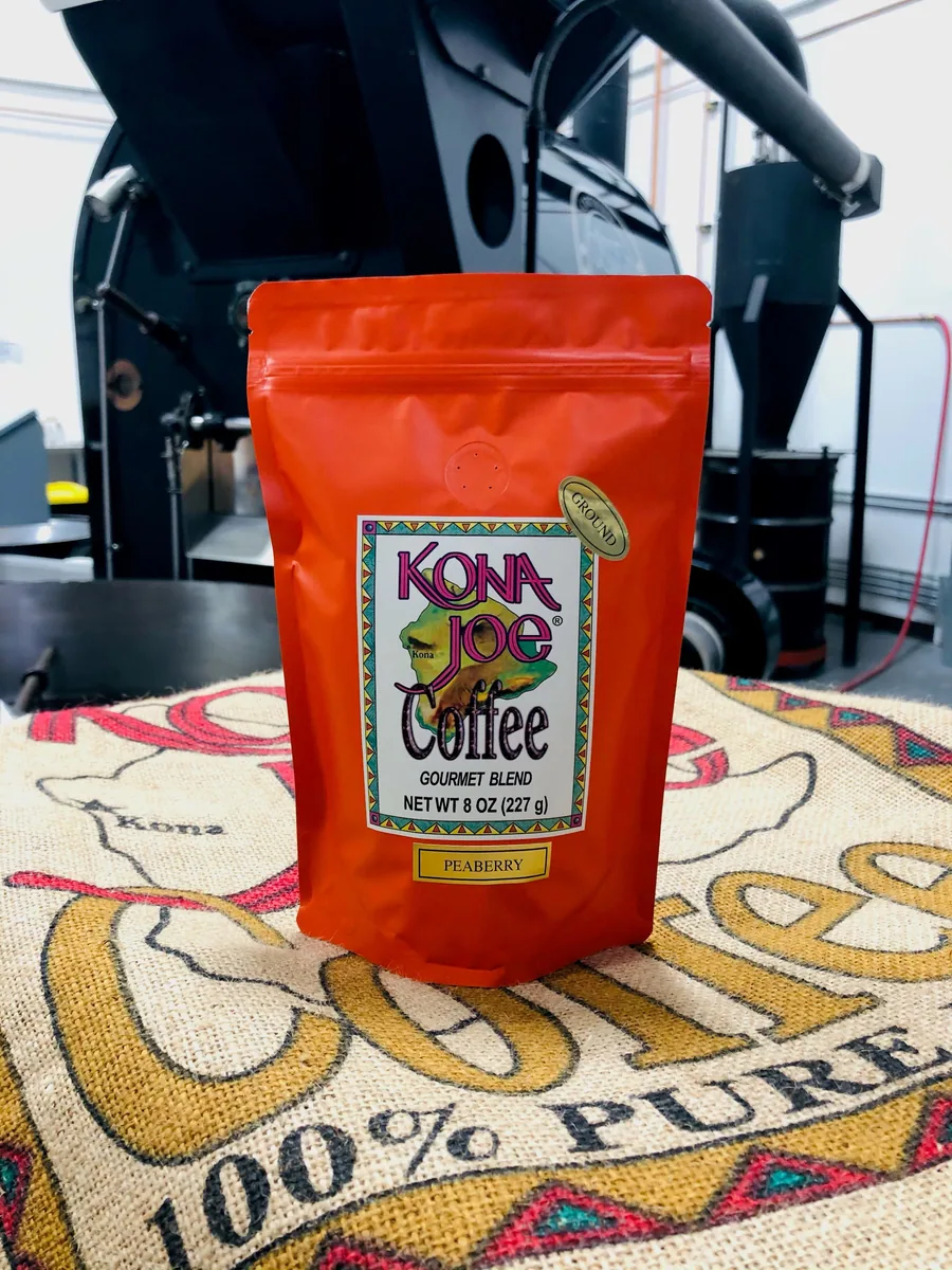 gourmet blend peaberry coffee coffee by kona joe coffee llc