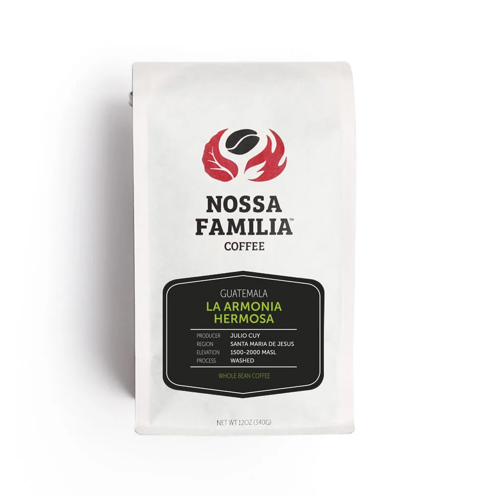 guatemala - la armonia hermosa washed coffee by nossa familia coffee