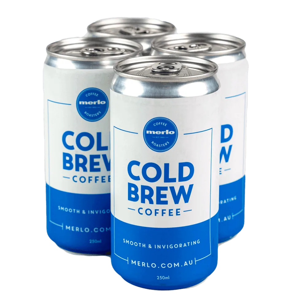 cold brew coffee - kenya + tanzania coffee by merlo coffee cafe | eagle farm