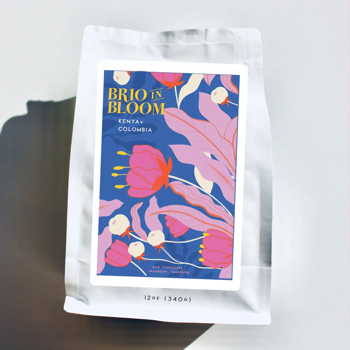 brio in bloom blend coffee by brio coffeeworks