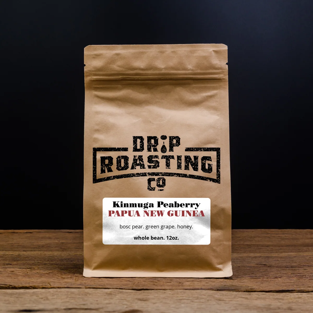 kingmunga peaberry, papua new guinea coffee by drip cafe