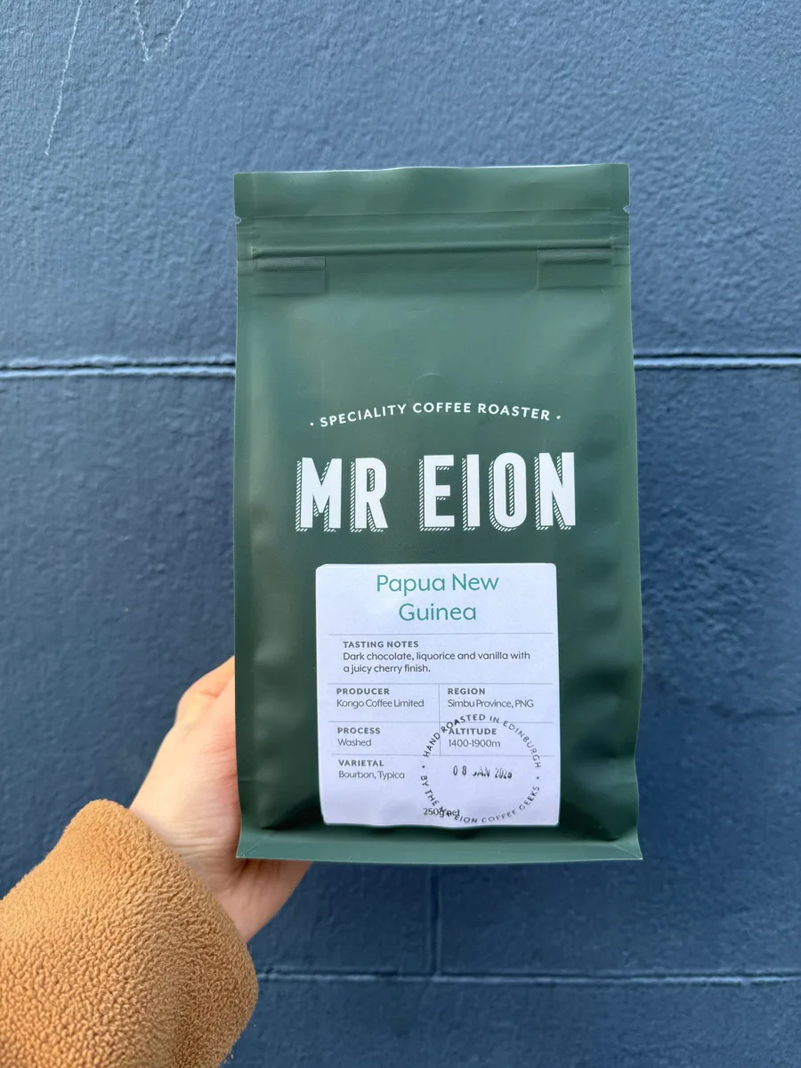 papua new guinea coffee by mr eion coffee roaster