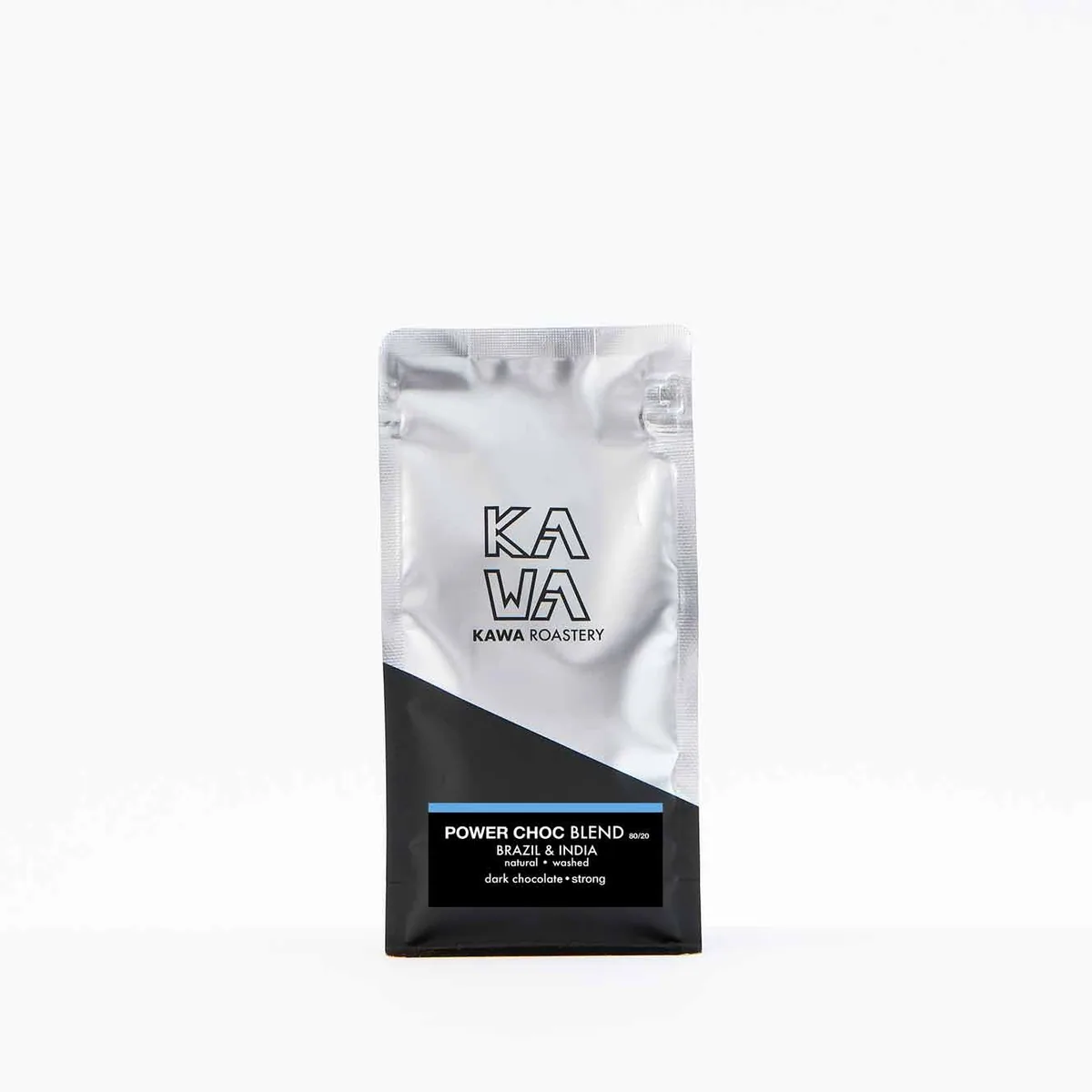 power choc blend 80/20 - brazil + india coffee by kawa roastery