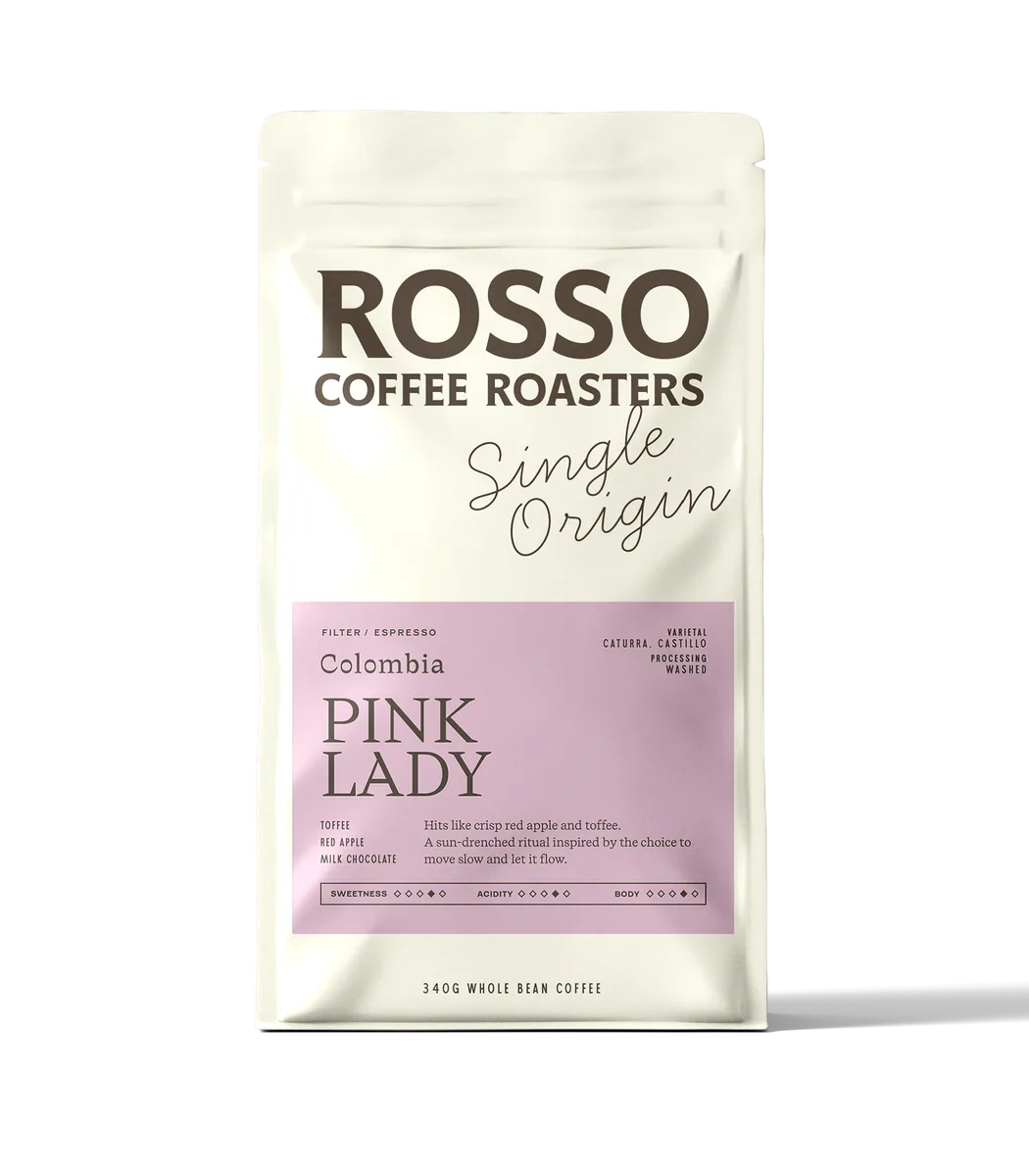pink lady / colombia coffee by rosso coffee roasters