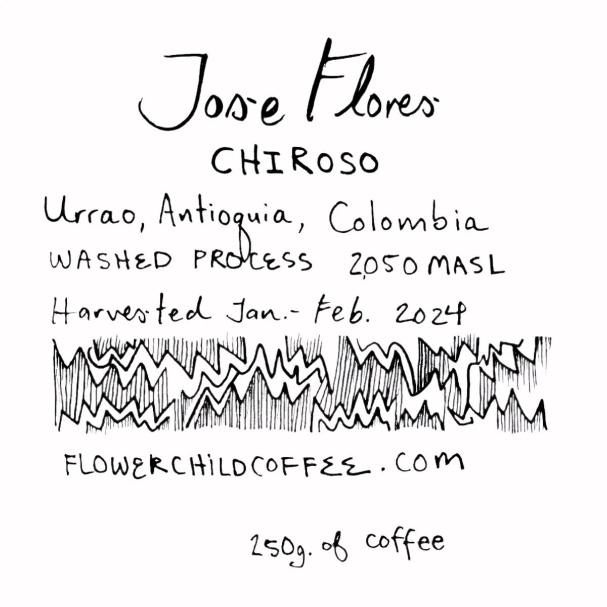 jose flores coffee by flower child