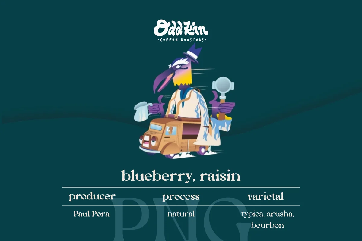 paul pora, papua new guinea coffee by oddkin coffee roasters