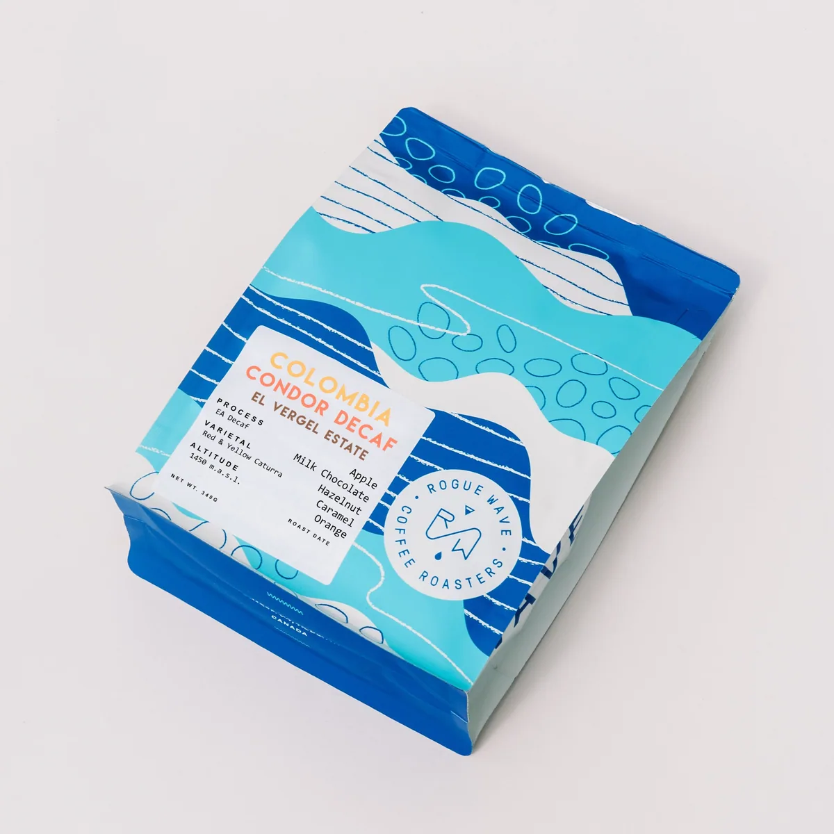 colombia - el vergel condor decaf 2026 coffee by rogue wave coffee