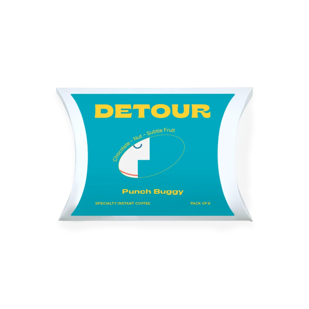 punch buggy instant coffee - brazil coffee by detour coffee roasters