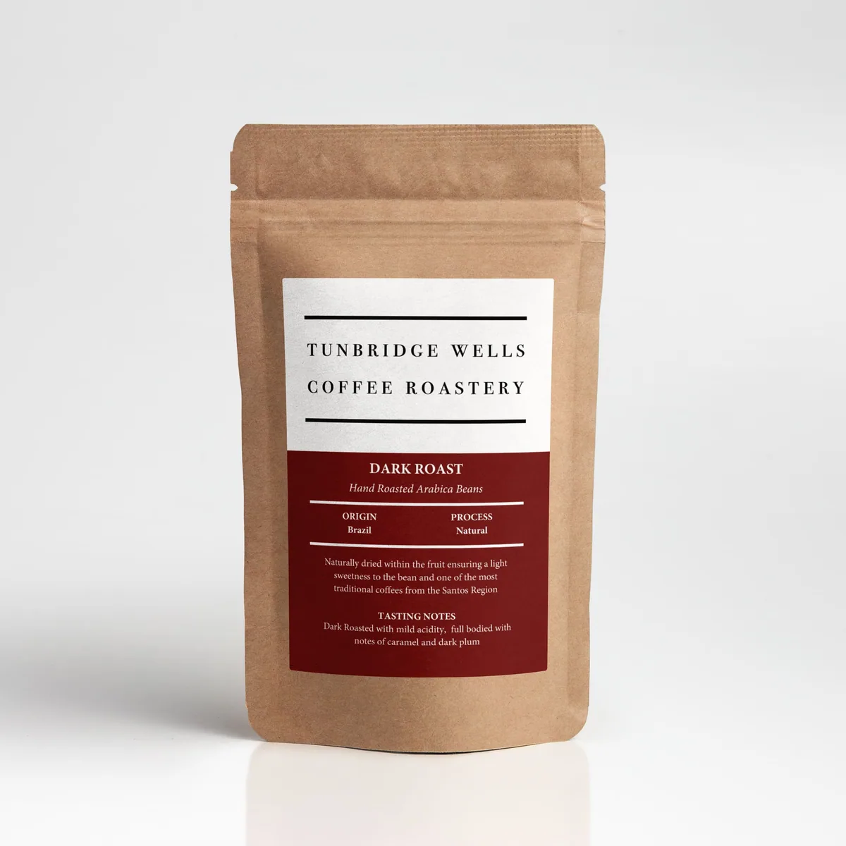 brazil dark roast coffee by tunbridge wells coffee roastery