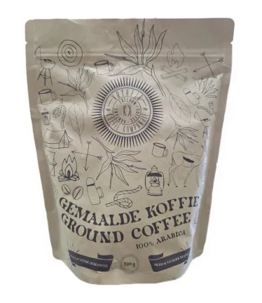 vryheid ground coffee – 500gm - ethiopia + tanzania + uganda + colombia + guatemala + honduras coffee by mostra di cafe - coffee roastery