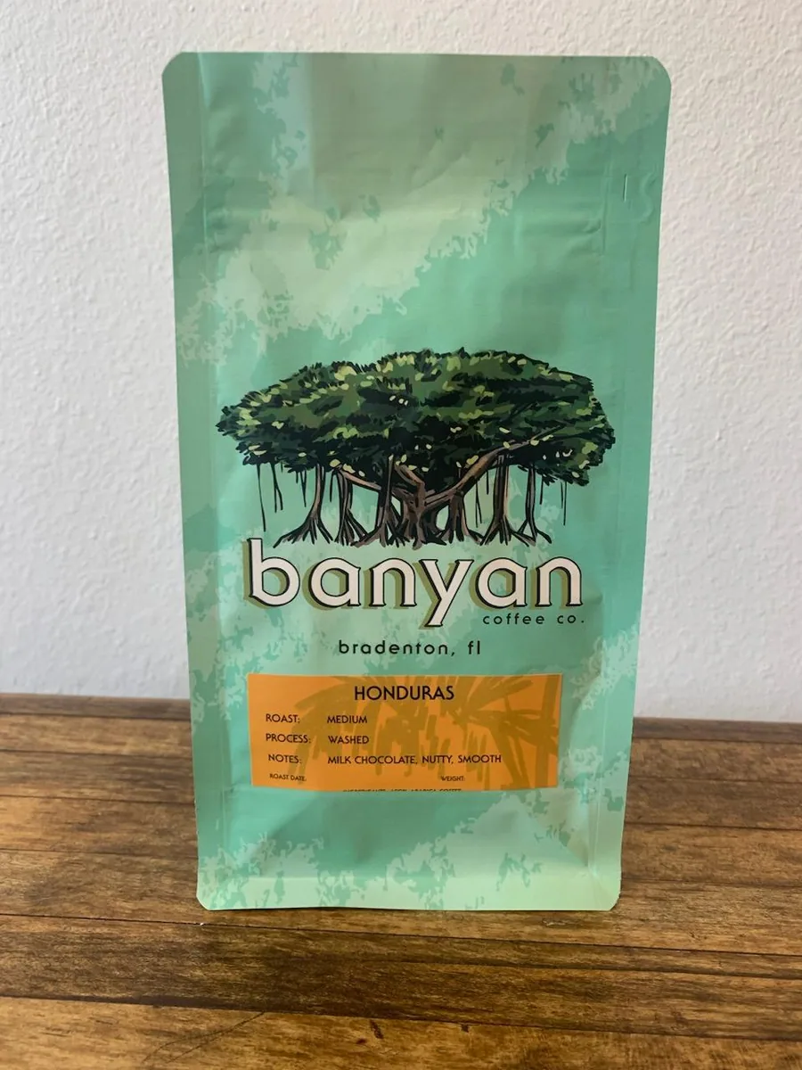 honduras washed finca terrerito coffee (coffee shop espresso) coffee by banyan coffee co.
