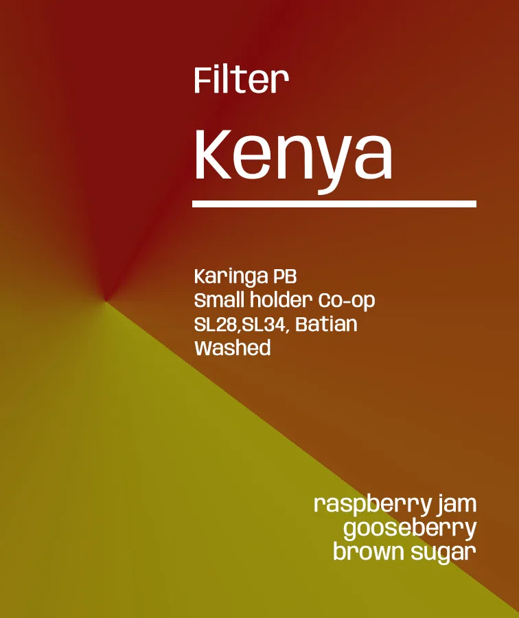 kenya karinga pb - filter coffee by lucid coffee roasters(side of carpetworld, hidden)