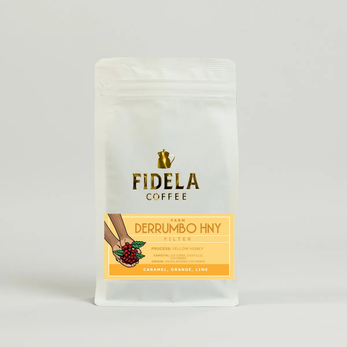 derrumbo honey coffee by fidela coffee roasters