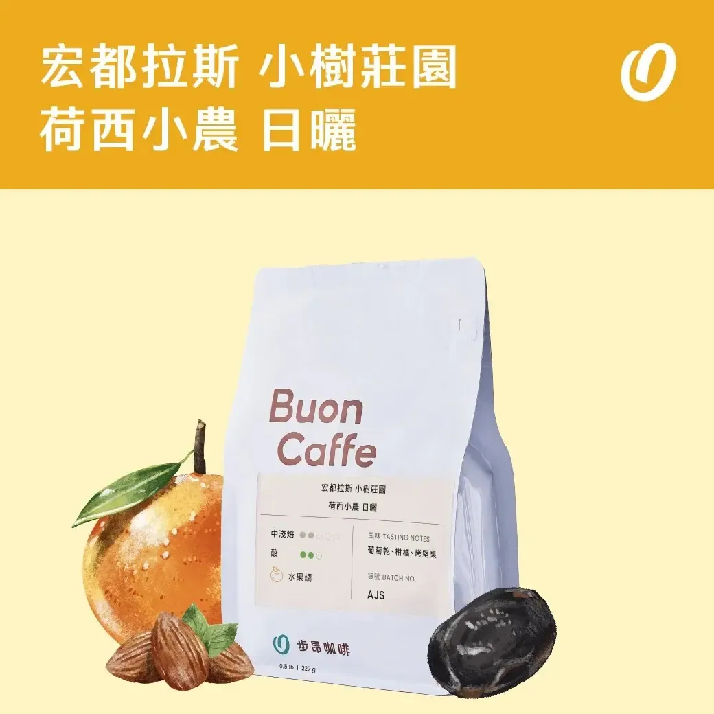 宏都拉斯 小樹莊園 荷西小農 倫皮拉 日曬 coffee by 步昂咖啡 buon caffe