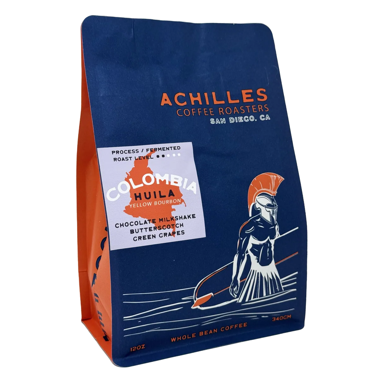 colombia huila yellow bourbon single origin coffee coffee by achilles coffee solana beach