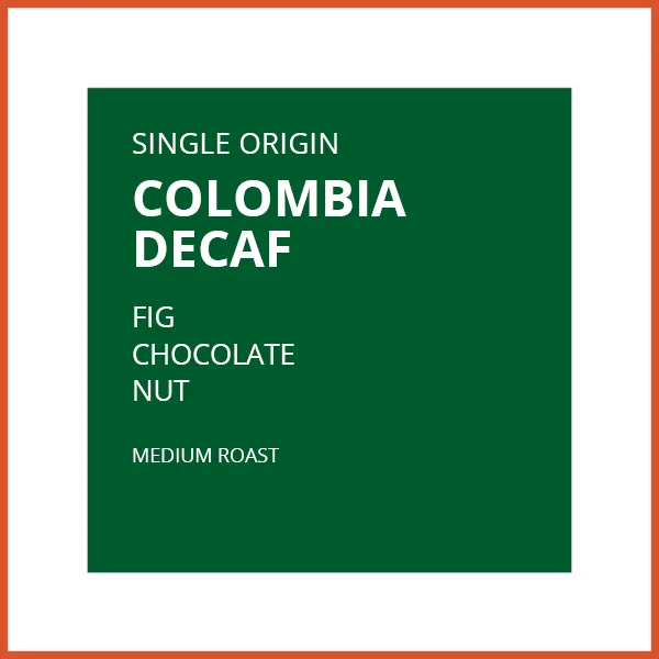colombia decaf - wholesale coffee by roadmap coffeeworks - roastery, tasting room and drive thru